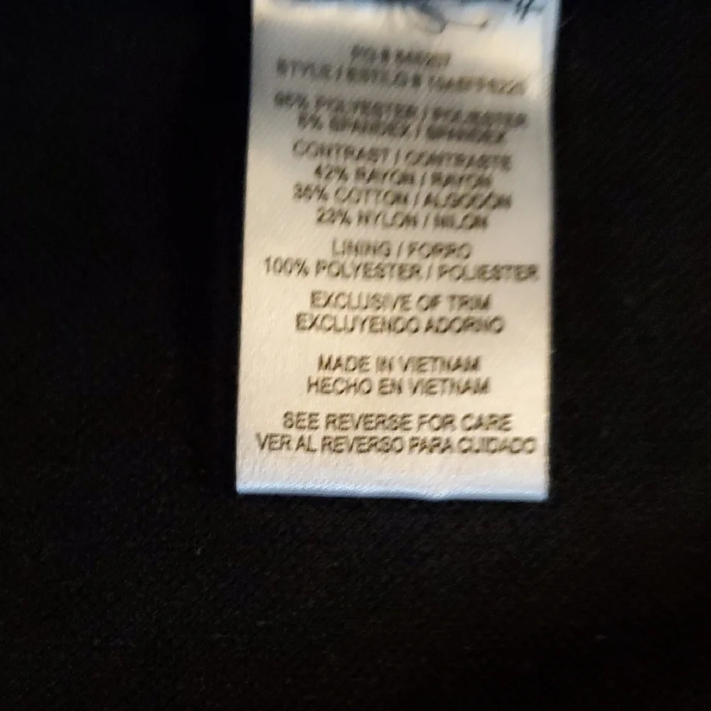 Source Unknown Black Mini Dress - Picture 10 of 10